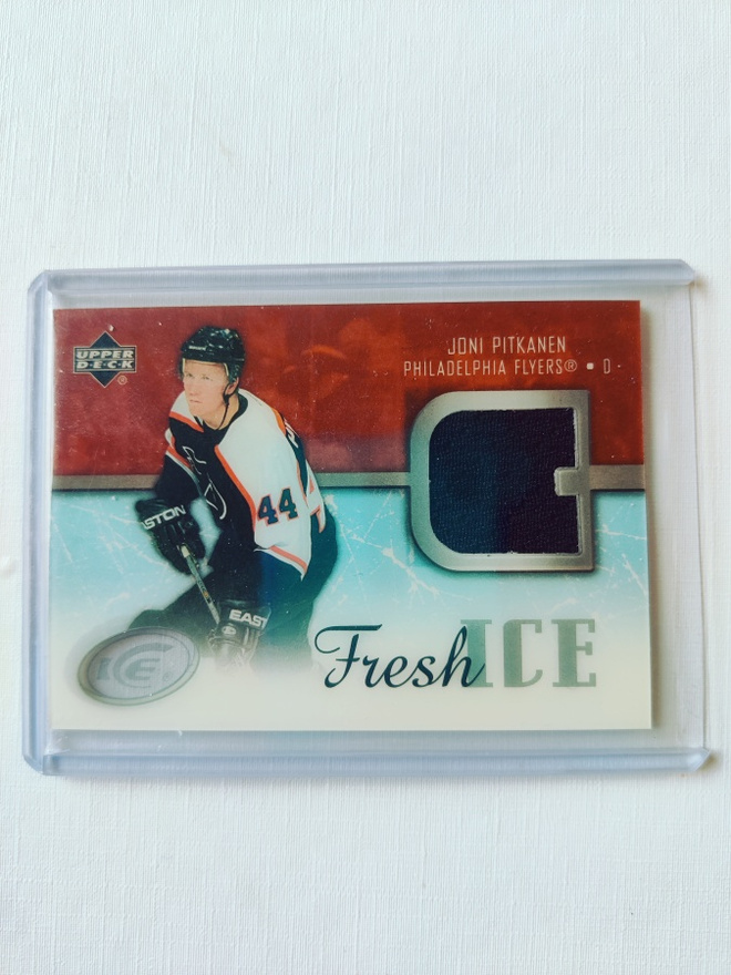 Joni Pitkänen - 05-06 UD Ice Fresh Ice Acetate Jersey