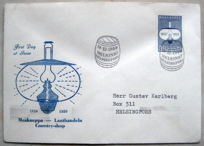 FDC-Maakauppa 19.12.1959 (103)