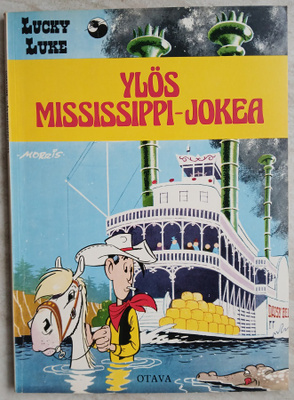 Lucky Luke Ylös Missisippi-jokea