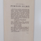 Arvi Kivimaa : Pimeän silmä : runoja - pikkukuva 2