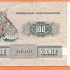 Tanska, 100 Hundrede Kroner, v. 1988, P 51f - pikkukuva 2