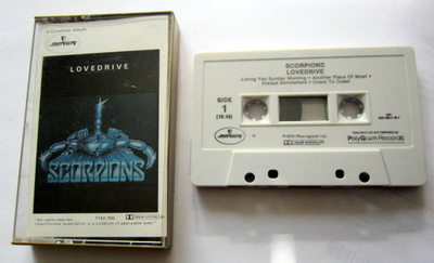SCORPIONS Lovedrive C-KASETTI