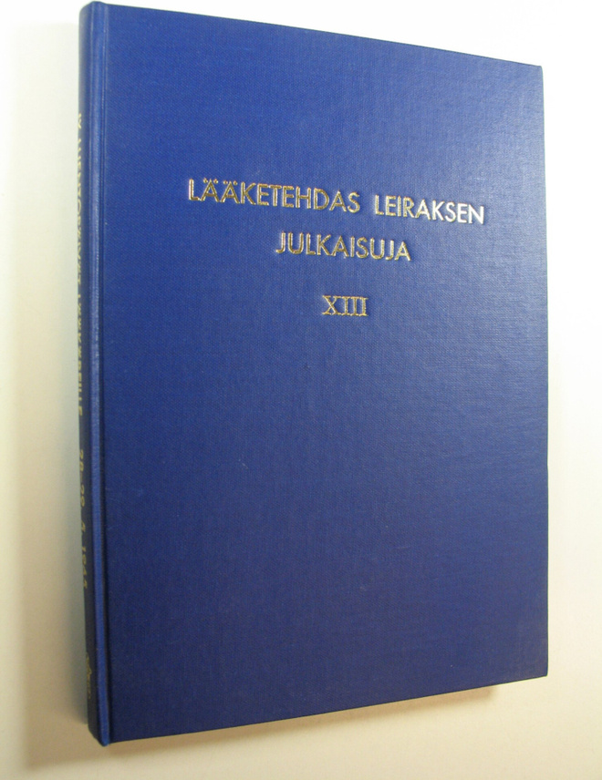 Lääketehdas Leiraksen julkaisuja 13