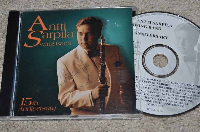 ANTTI SARPILA SWING BAND - 15TH ANNIVERSARY CD NIMMARILLA