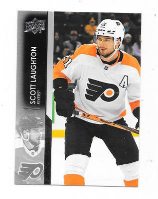 2021-22 Upper Deck #382 Scott Laughton , Philadelphia Flyers
