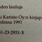 Immi Hellen - Lapsuuden lauluja (sid.) - pikkukuva 3