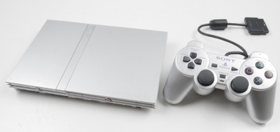 Playstation 2 Console Slim Model (Silver)