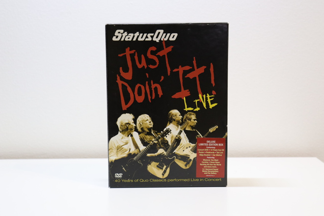 Status Quo Just Doin it! Live Deluxe Limited Edition Box