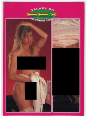 1997 Hot Shots Galaxy of Sex Superstars #30 Danielle Rogers