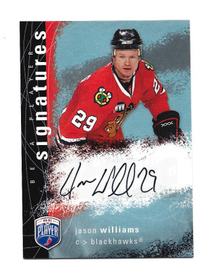 2007-08 Be a Player Autograph #S-JW Jason Williams
