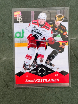 SAKARI KOSTILAINEN ÄSSÄT BLUELINE SILVER /200