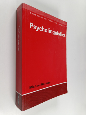 Michael Garman : Psycholinguistics