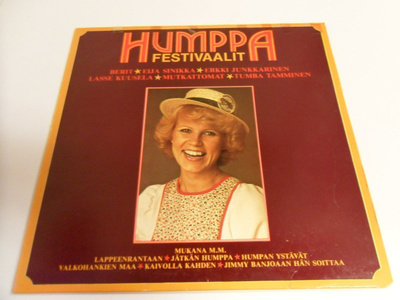 Humppa Festivaalit    LP-vinyyli   loistokuntoinen