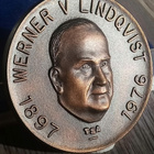 Mitali rasiassa Werner V Lindqvist 1897-1976 Annettu Upseeri - pikkukuva 5