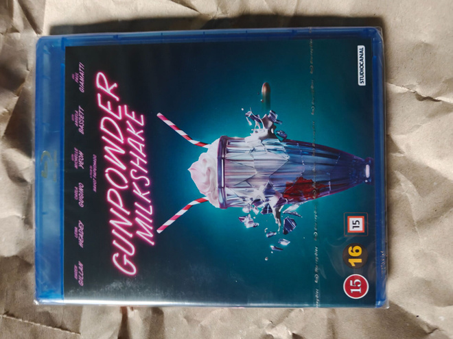 Blu-ray // Gunpowder Milkshake (2021) - uusi -