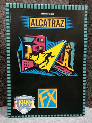 Alcatraz Lautapeli. Uudenveroinen. Vuoden peli 1999