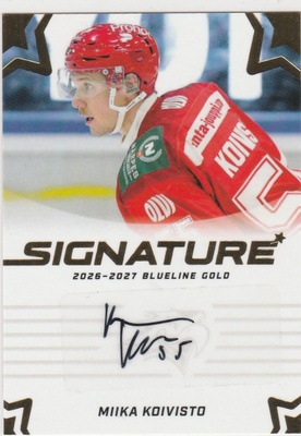 2026/27 Blueline Gold Signature AKoivisto , Sport/40