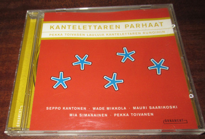 Kantelettaren parhaat jazz-runous, Pekka Toivasen lauluja cd