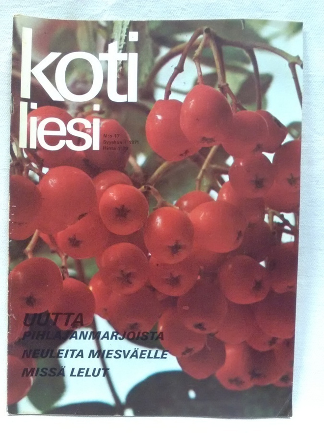 Kotiliesi No 17 syyskuu 1971
