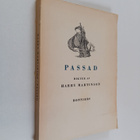 Harry Martinson : Passad - Dikter - pikkukuva 1