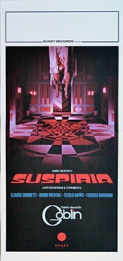 Mainosjuliste: Suspiria (Goblin, Dario Argento)