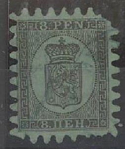1866 8p B XX ja kulma o