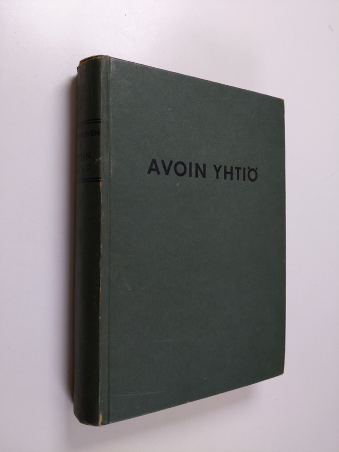 Arvo Rafael Heikonen : Avoin yhtiö Suomen oikeuden mukaan...