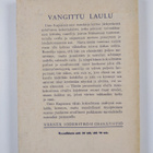 Unto Kupiainen : Vangittu laulu : runoja - pikkukuva 2