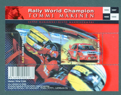 2000 Tommi Mäkinen BL24 leimattu