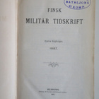 FINSK MILITÄR TIDSKRIFT 1887 vuosikerta - pikkukuva 2