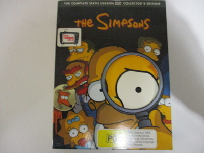 DVD THE SIMPSONS KAUSI 6