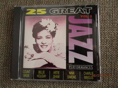 25 GREAT JAZZ PERFORMACES VOL 3 (CD)
