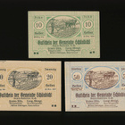 Itävalta Notgeld 10, 20, 50 Heller, Schönbichl 1920 - pikkukuva 1