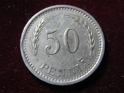 50 penniä 1940 CuNi