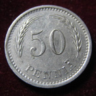 50 penniä 1940 CuNi - pikkukuva 1