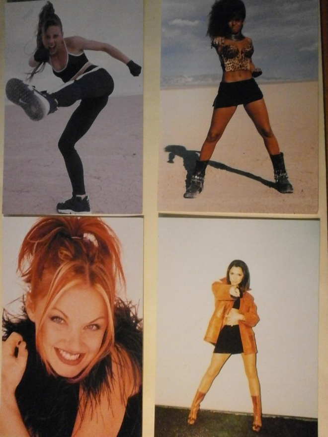 Spice Girls - kuvavalikoima ¤ 3, 4 kpl, ei käytetty