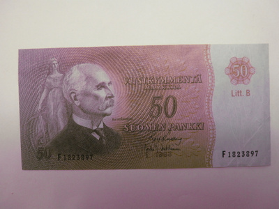 50 markkaa 1963 Litt B