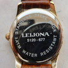 VANHA Kello Leijona Waterresistant NahkaRanneke NÄTTI - pikkukuva 3