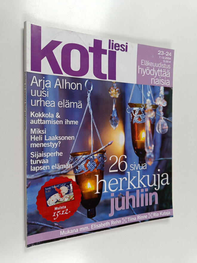 Kotiliesi 23-24/2004 : suuri joulunumero