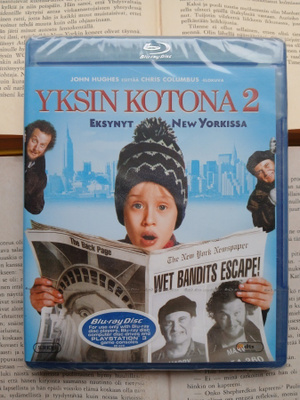 Yksin kotona 2: Eksynyt New Yorkissa (Blu-Ray, UUSI!)