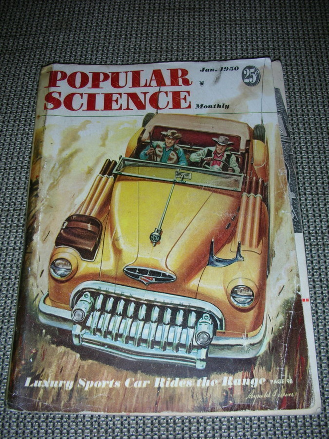 Popular science - lehtiä 50-luvulta 6 kpl