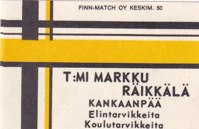 Kankaanpää. T.mi Markku Räikkälä     b584