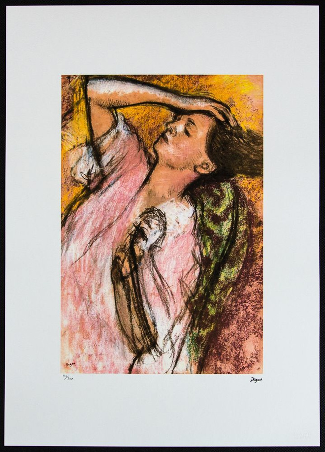 Edgar Degas “Combing the Hair”