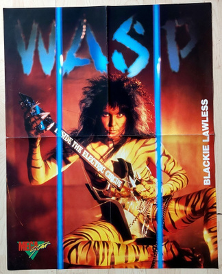 W.A.S.P. : Juliste Blackie Inside the electric circus