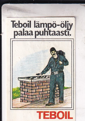 TEBOIL, Lämpööljy palaa puhtaasti ,  s64