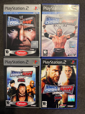 SmackDown Vs. Raw PS2-Pelejä