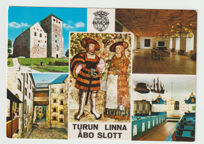 **Dino Sassi : Turun Linna - monikuvakortti (R)