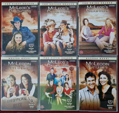 McLeodin tyttäret kaudet 1 - 6 DVD Boxit