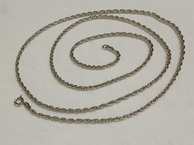 80cm Cordell kaulakoru Hopea kaulaketju 925