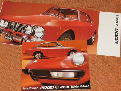 1973 Alfa Romeo 2000 GT Veloce / Spider PRESTIGE - KUIN UUSI